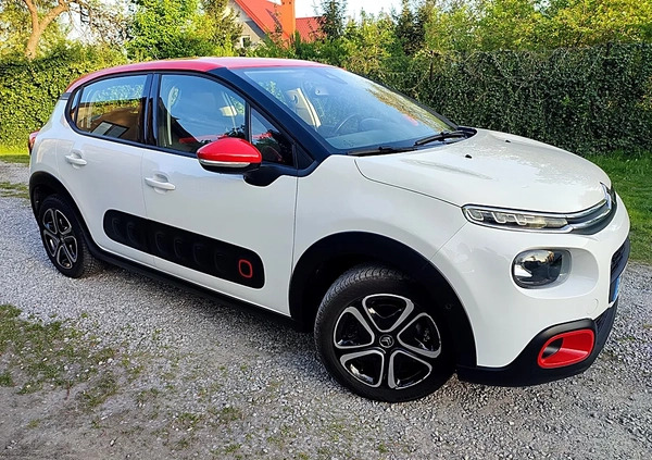 Citroen C3 cena 38900 przebieg: 141000, rok produkcji 2017 z Lubartów małe 466